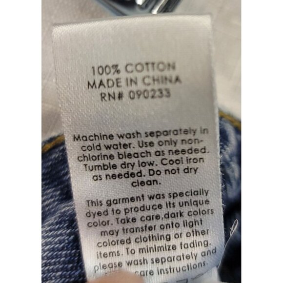 Pacsun 90s Boyfriend High-Waisted Patchwork Jeans 22x30 - Picture 6 of 10